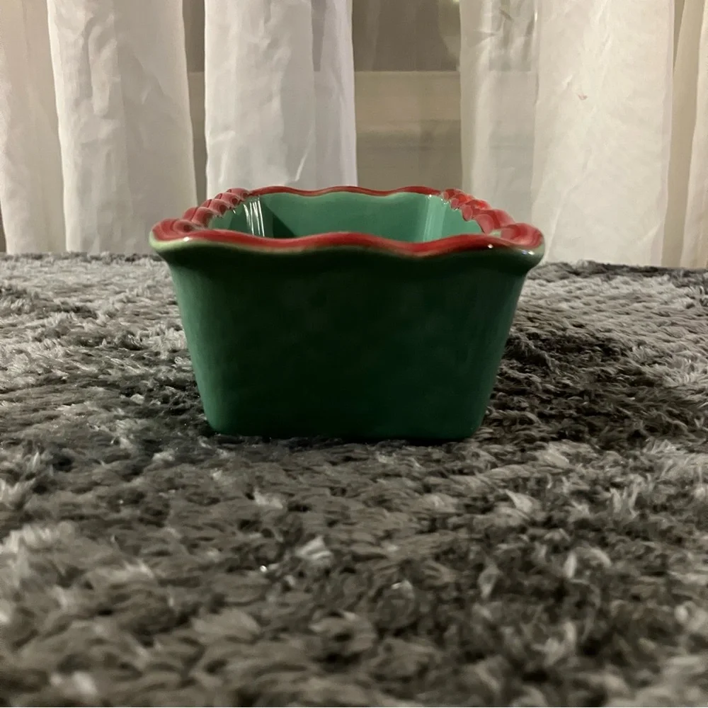 Nantucket ceramic mini loaf pan 